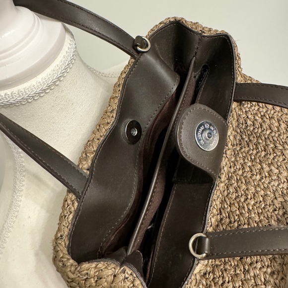 Nine West Brown Woven Handbag - Picture 4 of 4